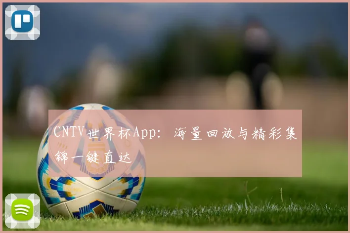 CNTV世界杯App：海量回放与精彩集锦一键直达